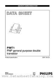 PIMT1 datasheet pdf Philips