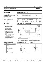 PIP3203-A datasheet pdf Philips