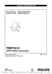 PMMT491A datasheet pdf Philips