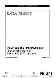 PSMN005-55P datasheet pdf Philips