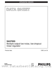 SA57005 datasheet pdf Philips