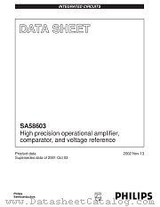 SA58603 datasheet pdf Philips
