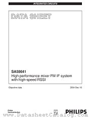 SA58641DK datasheet pdf Philips
