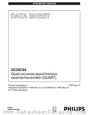SC28C94A1A datasheet pdf Philips