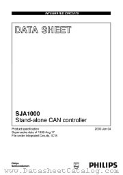 SJA1000/N1 datasheet pdf Philips