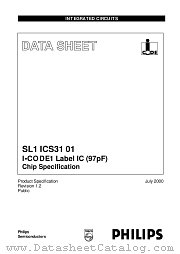 SL1ICS3101U/L6D datasheet pdf Philips
