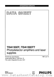TDA1300TT datasheet pdf Philips