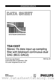 TDA1305 datasheet pdf Philips