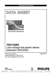 TDA1309H datasheet pdf Philips