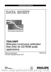 TDA1388T datasheet pdf Philips