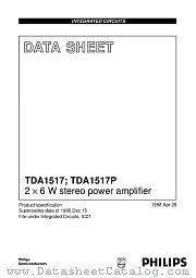 TDA1517P datasheet pdf Philips