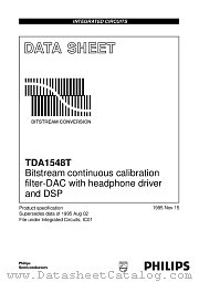 TDA1548T datasheet pdf Philips