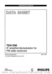 TDA1596 datasheet pdf Philips