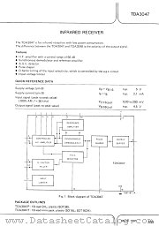 TDA3047 datasheet pdf Philips