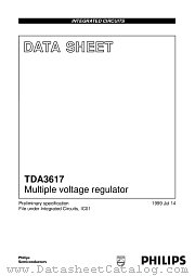 TDA3617J datasheet pdf Philips