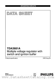 TDA3681ATH/N1 datasheet pdf Philips
