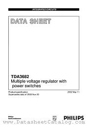 TDA3682 datasheet pdf Philips