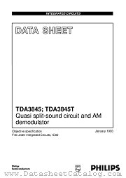 TDA3825 datasheet pdf Philips