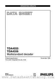 TDA4556 datasheet pdf Philips