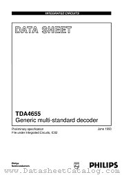 TDA4655 datasheet pdf Philips