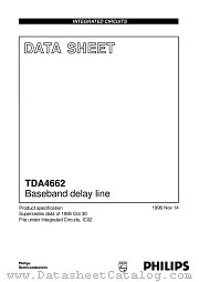 TDA4662 datasheet pdf Philips
