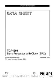 TDA4691T datasheet pdf Philips