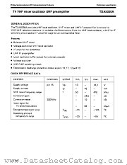 TDA5030A datasheet pdf Philips