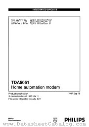 TDA5051T datasheet pdf Philips