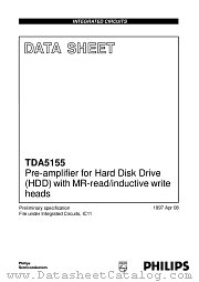 TDA5155X datasheet pdf Philips