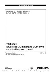 TDA5341G datasheet pdf Philips