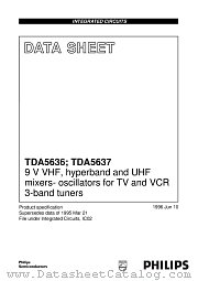 TDA5637T datasheet pdf Philips