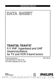 TDA5737M datasheet pdf Philips