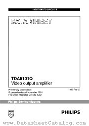 TDA6101 datasheet pdf Philips