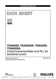 TDA6508A datasheet pdf Philips