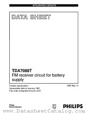 TDA7088 datasheet pdf Philips