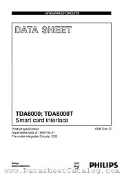 TDA8000 datasheet pdf Philips