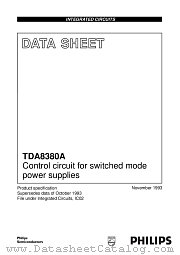 TDA8380A datasheet pdf Philips
