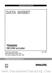 TDA8505 datasheet pdf Philips