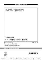 TDA8540T datasheet pdf Philips
