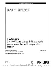 TDA8560Q datasheet pdf Philips