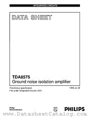TDA8575 datasheet pdf Philips