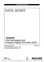 TDA8705T datasheet pdf Philips