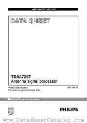 TDA8725T datasheet pdf Philips