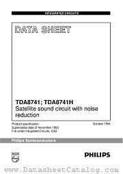 TDA8741 datasheet pdf Philips