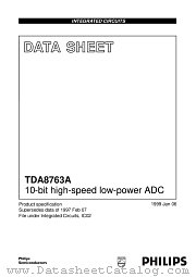 TDA8763AM/5 datasheet pdf Philips