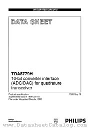 TDA8779 datasheet pdf Philips