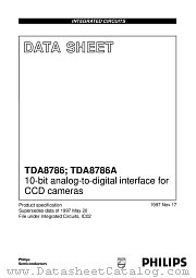 TDA8786A datasheet pdf Philips