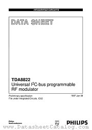 TDA8822 datasheet pdf Philips