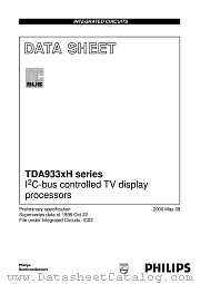 TDA9330 datasheet pdf Philips