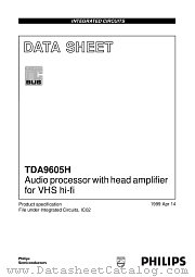 TDA9605H datasheet pdf Philips